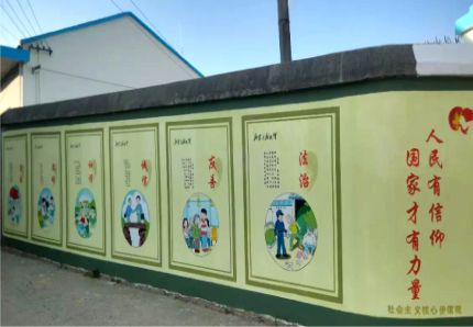商南文化墙施工攻略