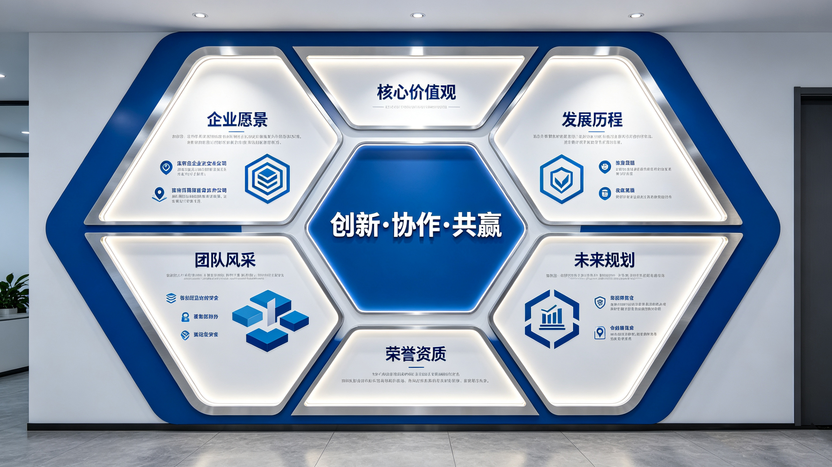 商南企业文化墙六边形避坑指南（新手常犯5个错误）